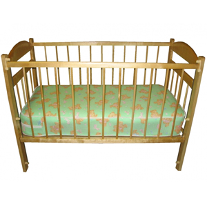 Кровать детская для новорожденного МАССИВ