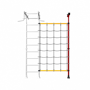 КАРУСЕЛЬ Комплект с канатным лазом распорный