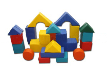  Набор детский строительный для детских комнат из 20 предметов МИНИ