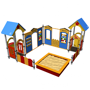 Песочный дворик "Магазин"