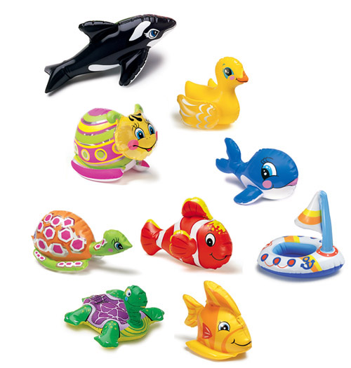 МАЛЕНЬКИЕ НАДУВНЫЕ ИГРУШКИ