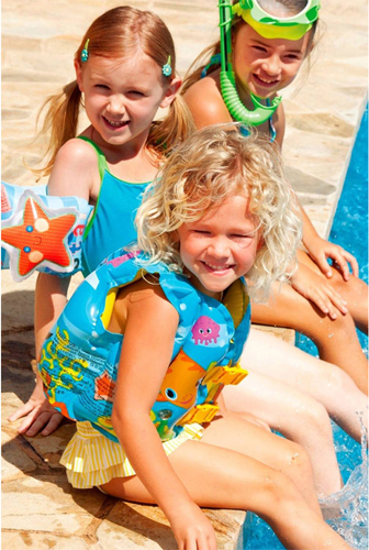 ЖИЛЕТ ДЛЯ ПЛАВАНИЯ НАДУВНОЙ ПВХ