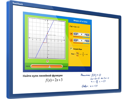 Интерактивный дисплей TeachTouch 55